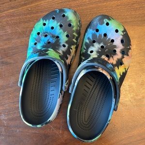 Tie-Dye Crocs